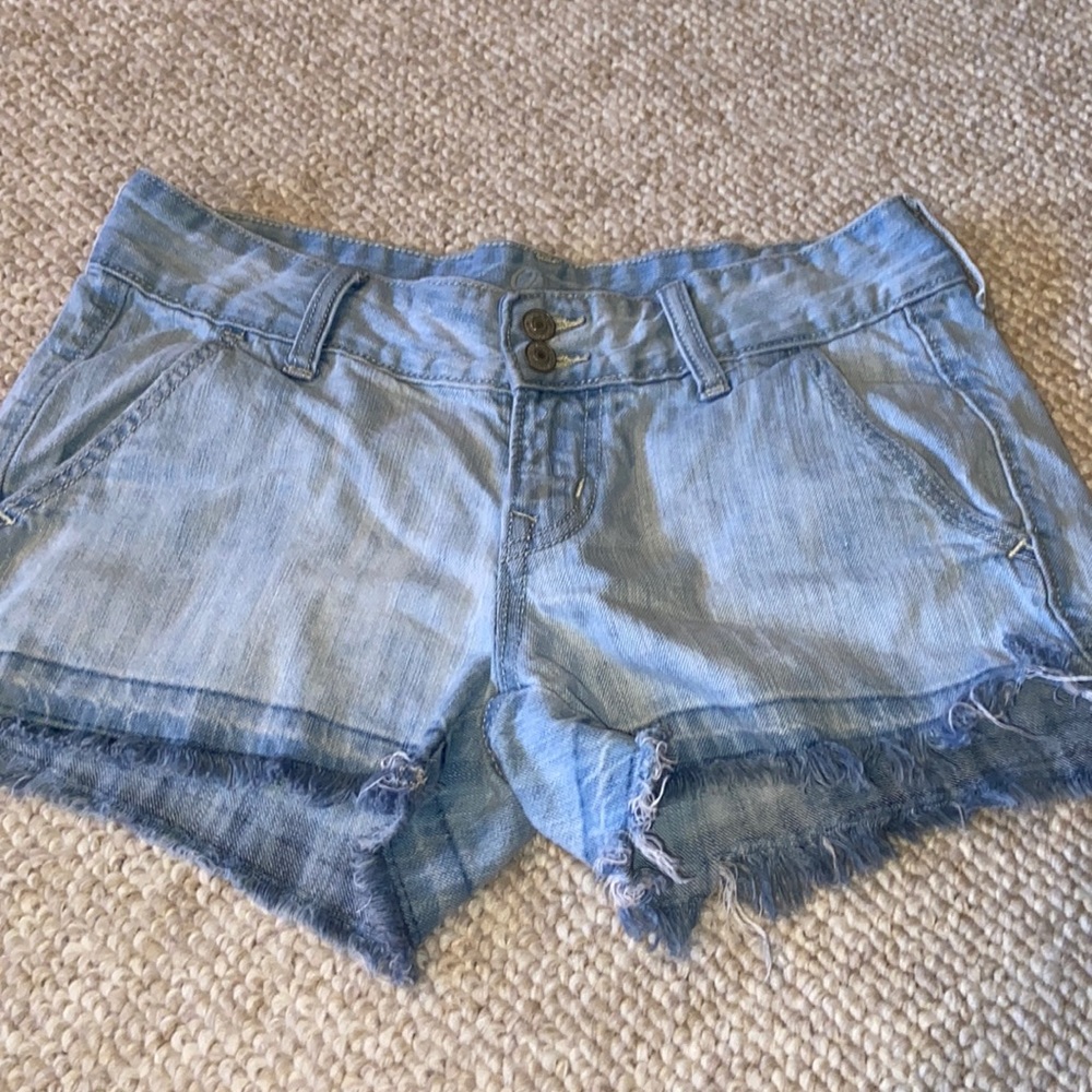 Low Waisted Jean Shorts